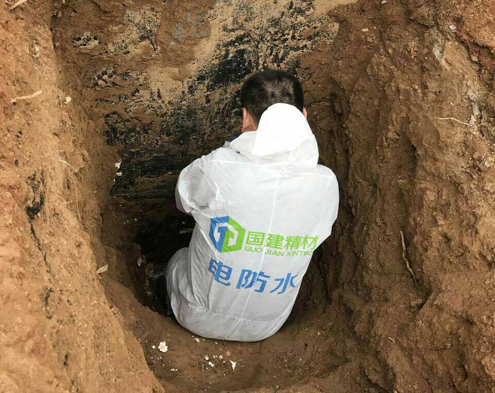 石家庄上山间别墅电渗透防潮施工